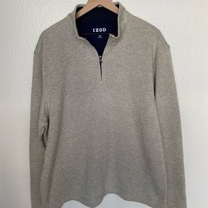 Izod XXL beige man sweater